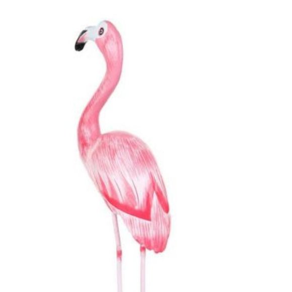 Chesapeake Bay Standing Pink Flamingo Coastal Status 20" Tall Accent NEW! - Picture 2 of 8